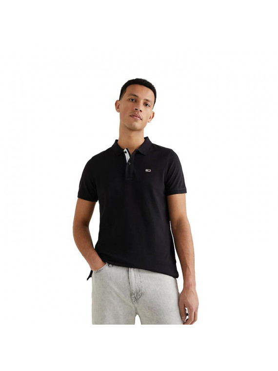 POLO TOMMY JEANS SOLID STRETCH
